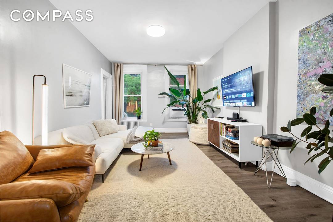 Spacious and sun filled Park Slope Townhouse with room to grow !