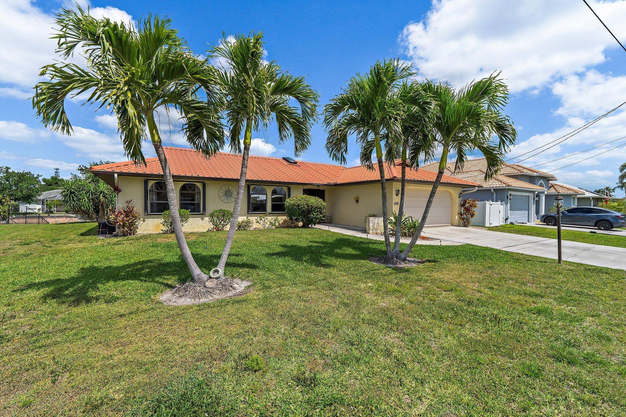 Live the ultimate Florida lifestyle in this 3 bedroom, 2 bath, 2 car garage CBS pool home complete with ocean access and your very own private dock !