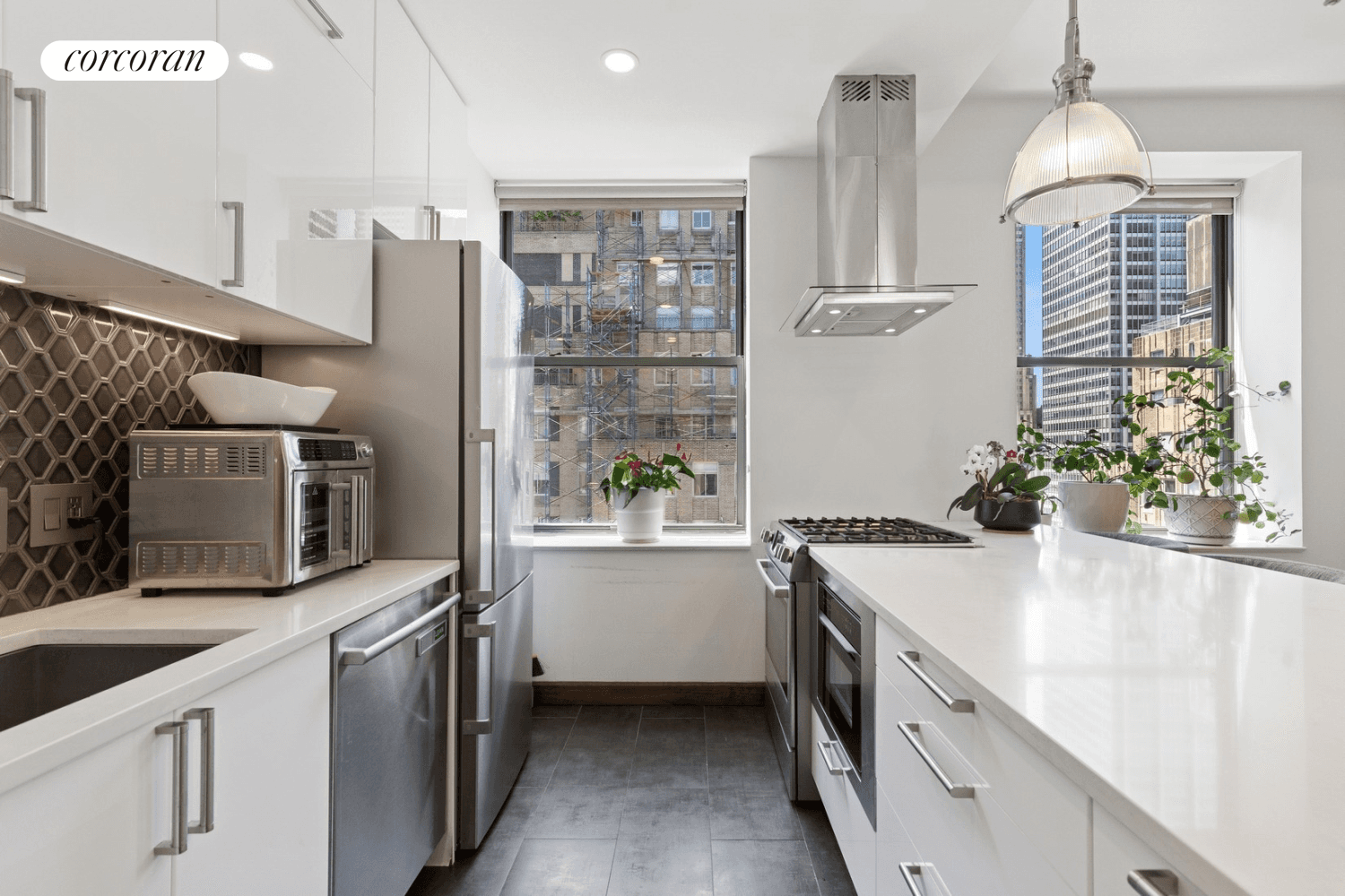 Welcome to 99 John Street, Apartment 2503, a remarkable residence nestled in the heart of New York City's vibrant Financial District.
