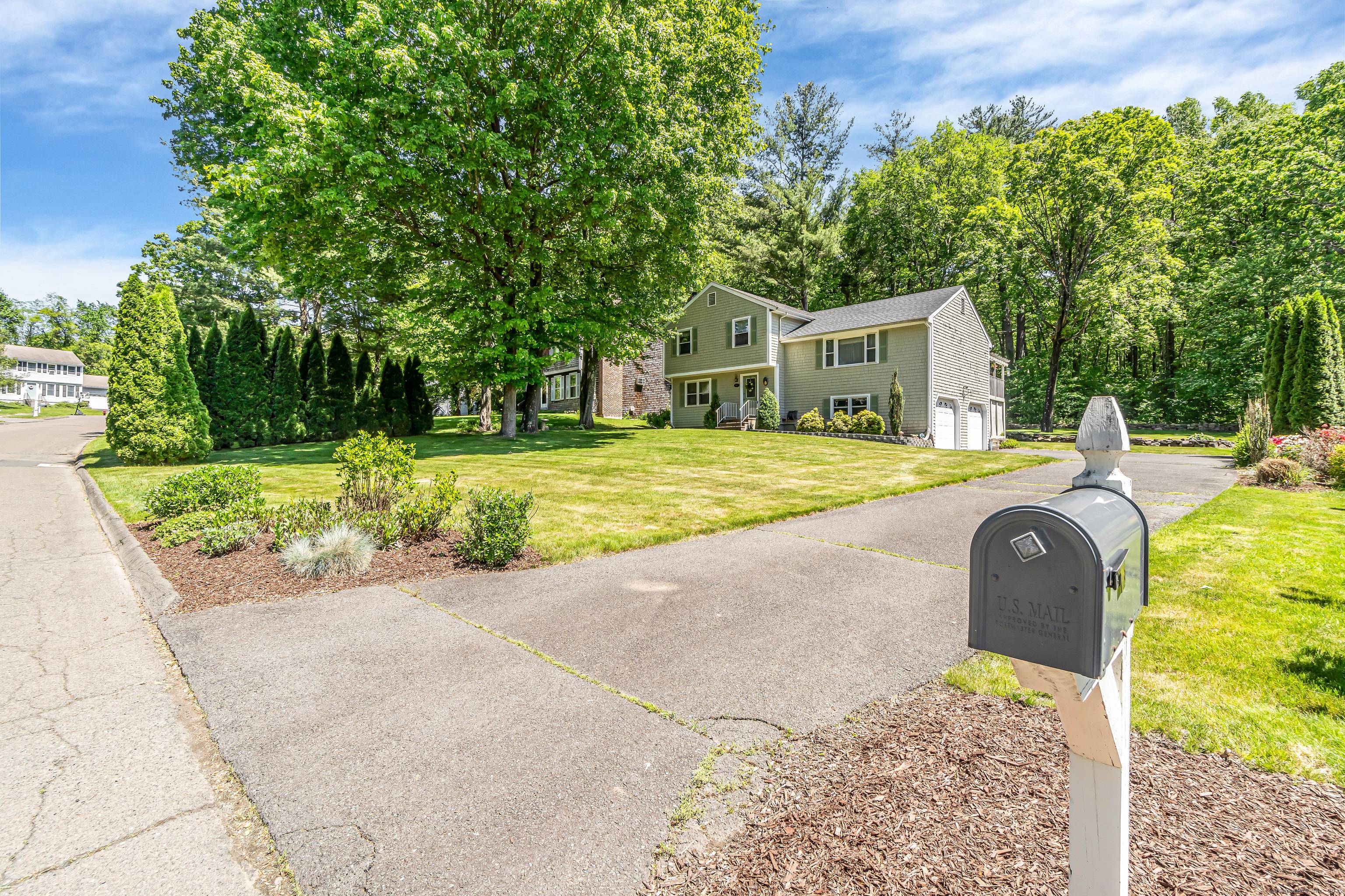 Welcome Home ! Tons of potential with lovely split level home with 3 bedrooms and 2 bathrooms that awaits your personal touch !