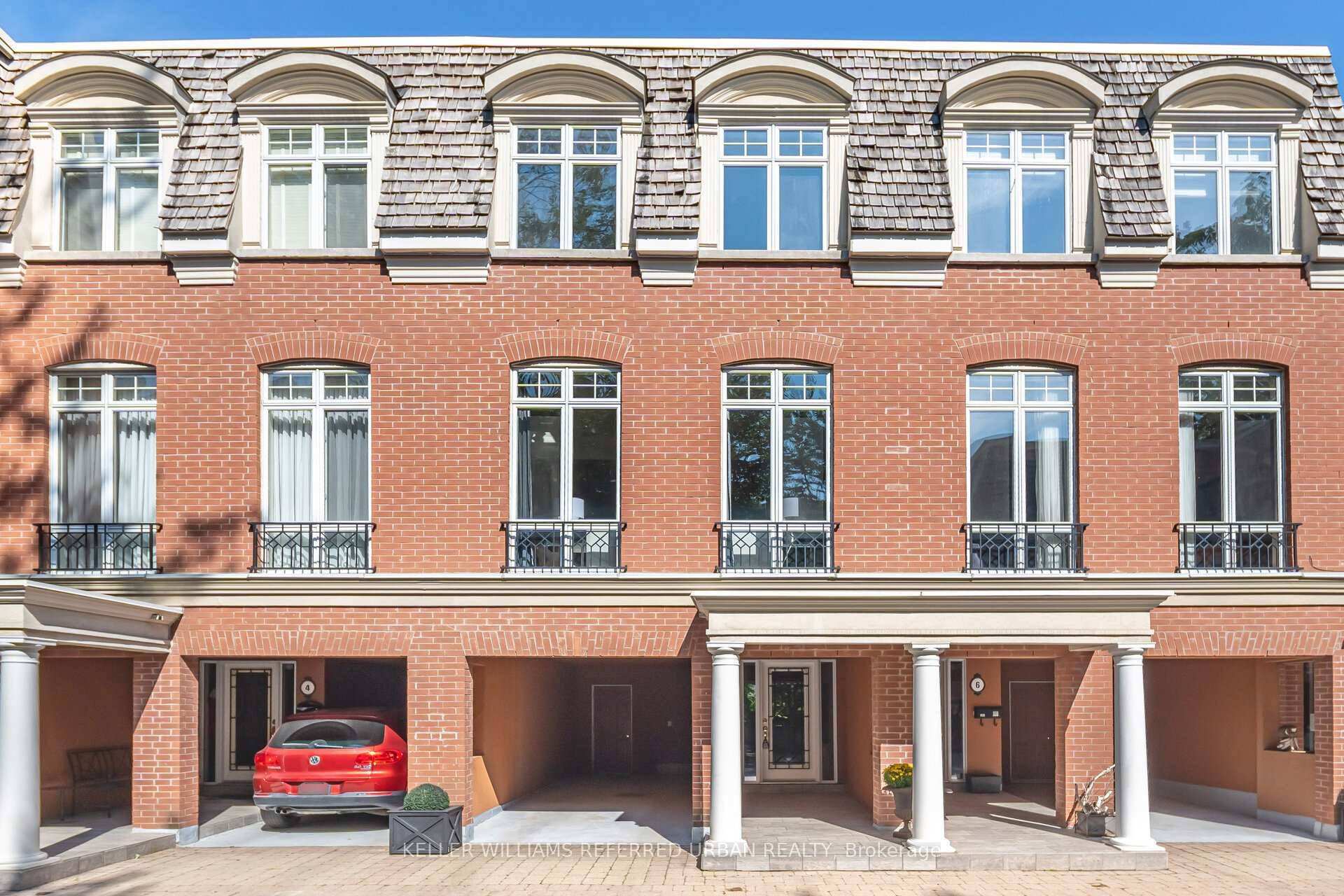 Welcome to this expansive three storey executive townhome, tucked away on a private court in Toronto's prestigious Annex neighbourhood.