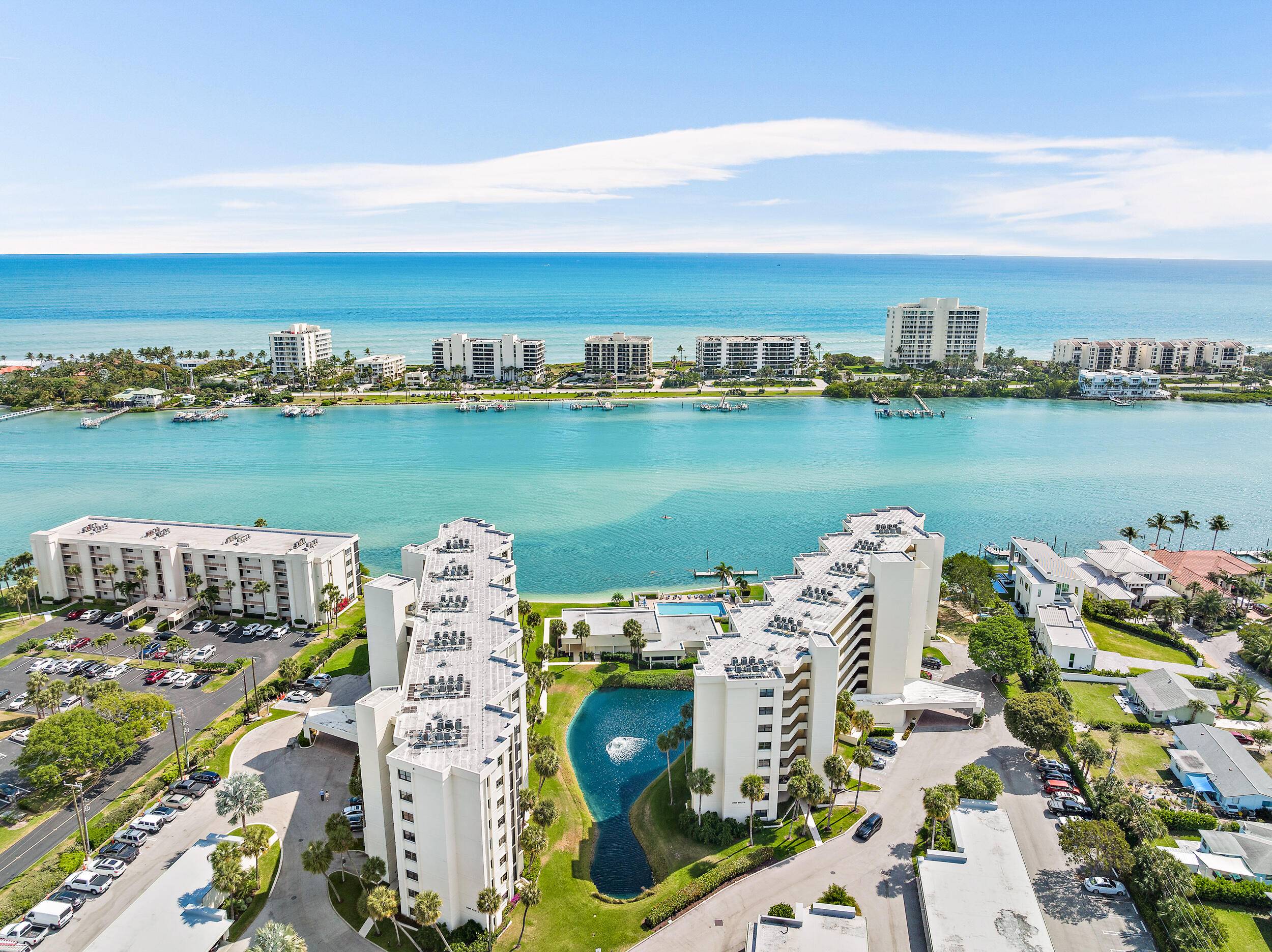 Welcome to unit 508, located in the highly desirable Sandpointe Bay Condominiums in Tequesta !