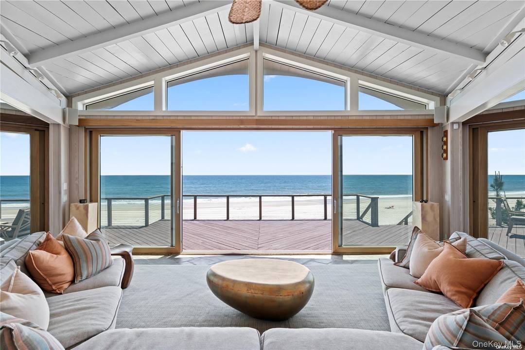 Set along the sandy shores of Quogue Beach, 174 Dune Road is a rare oceanfront offering with sweeping Atlantic views and easy access to everything the Hamptons has to offer.