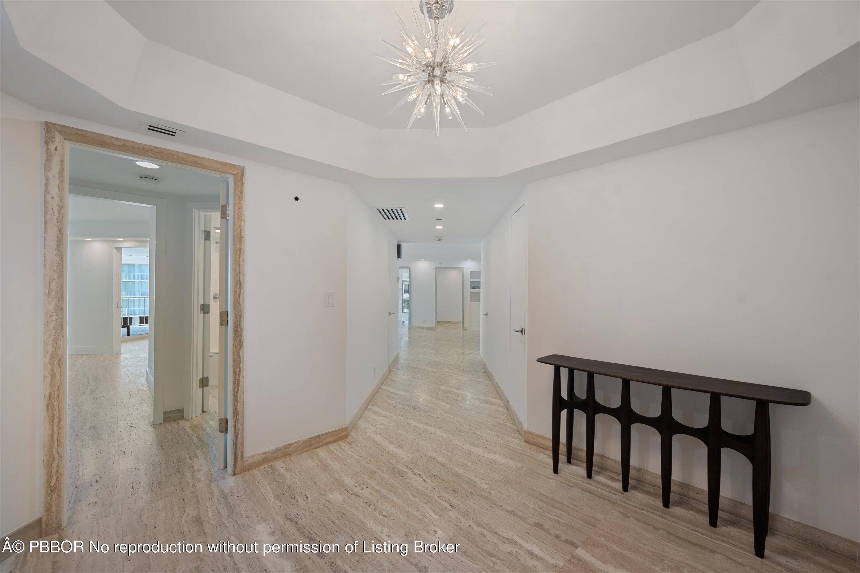 Step into this stunning 6th floor residence at The Enclave's North Building, where southern exposure floods the space with natural light and showcases sweeping views of the ocean, pool, and ...
