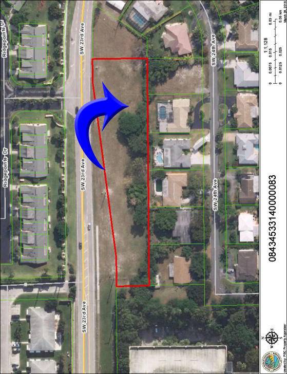 Since the property is within walking distance of Baptist Health and Cornell Institute Bethesda Hospital East this is a showcase parcel for a Doctor or for future land use zoning ...