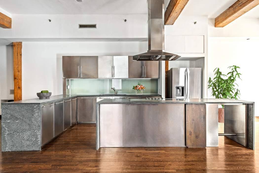 Industrial Elegance Meets Modern Living in the Heart of Soho Step into this expansive 2, 200 square foot corner loft, where classic industrial charm and contemporary design come together in ...
