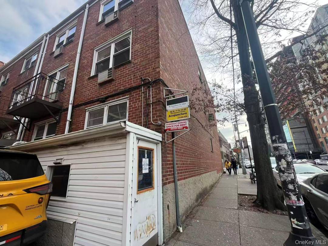 Fully Built out 1300 SF Medical Space at Highly Visible Corner of Downtown Flushing, Legal Chiropractor's Office for 45 Years.