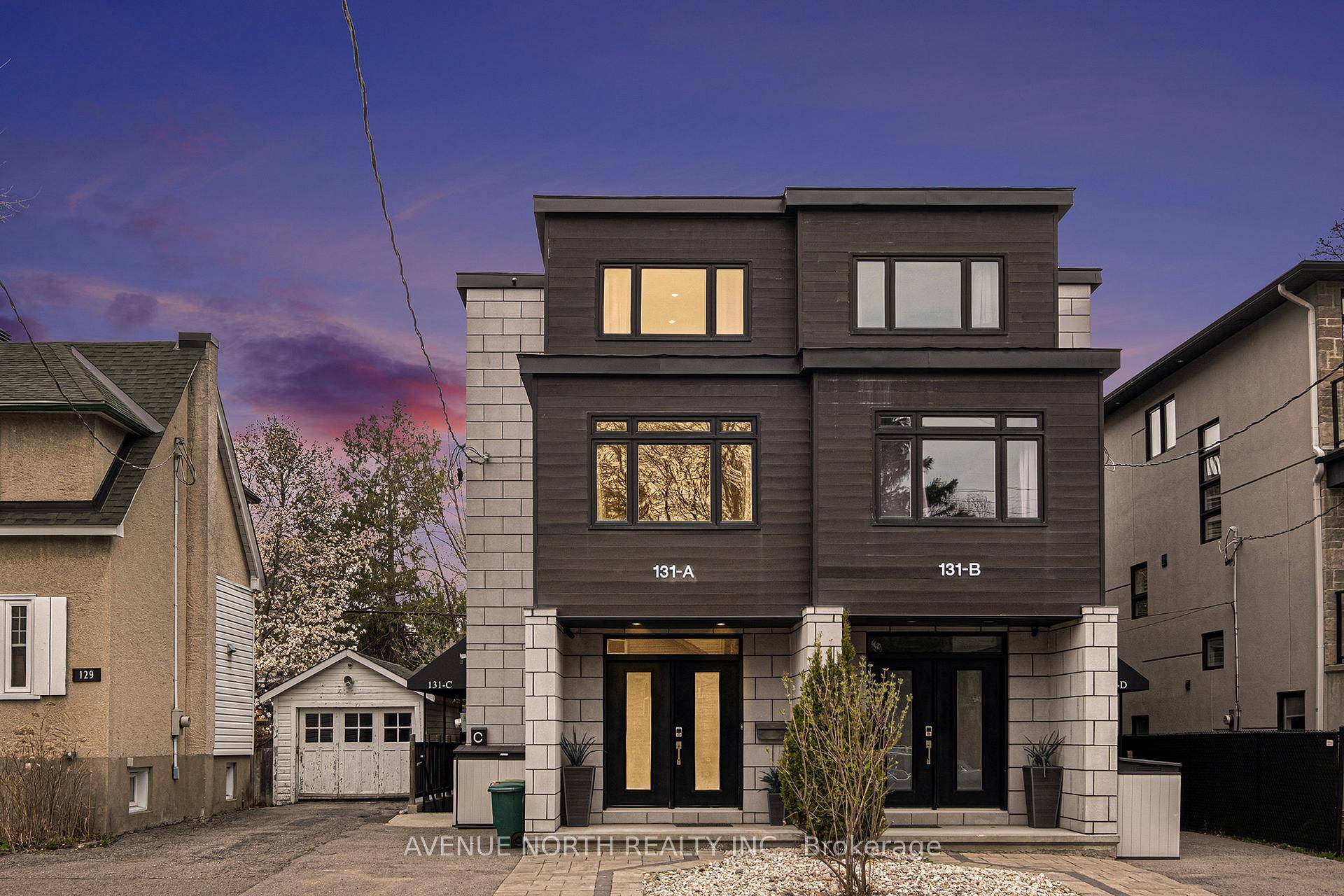 Welcome to 131A Queen Mary Street, a stunning custom built semi detached home featuring 3 1 bedrooms, 4.