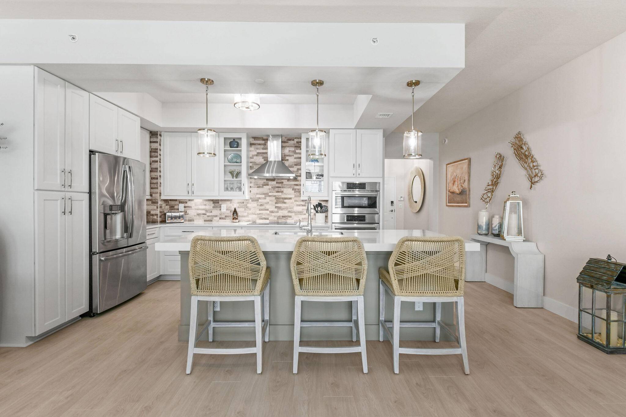 Light, bright, and spacious first floor condo with tons of updates !
