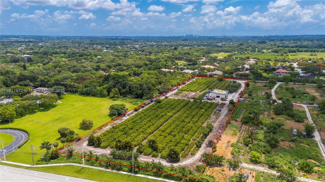 8. 9 Acres ! Unique property in Davie surrounded by million dollar homes in a fast growing, family friendly area with A rated schools.