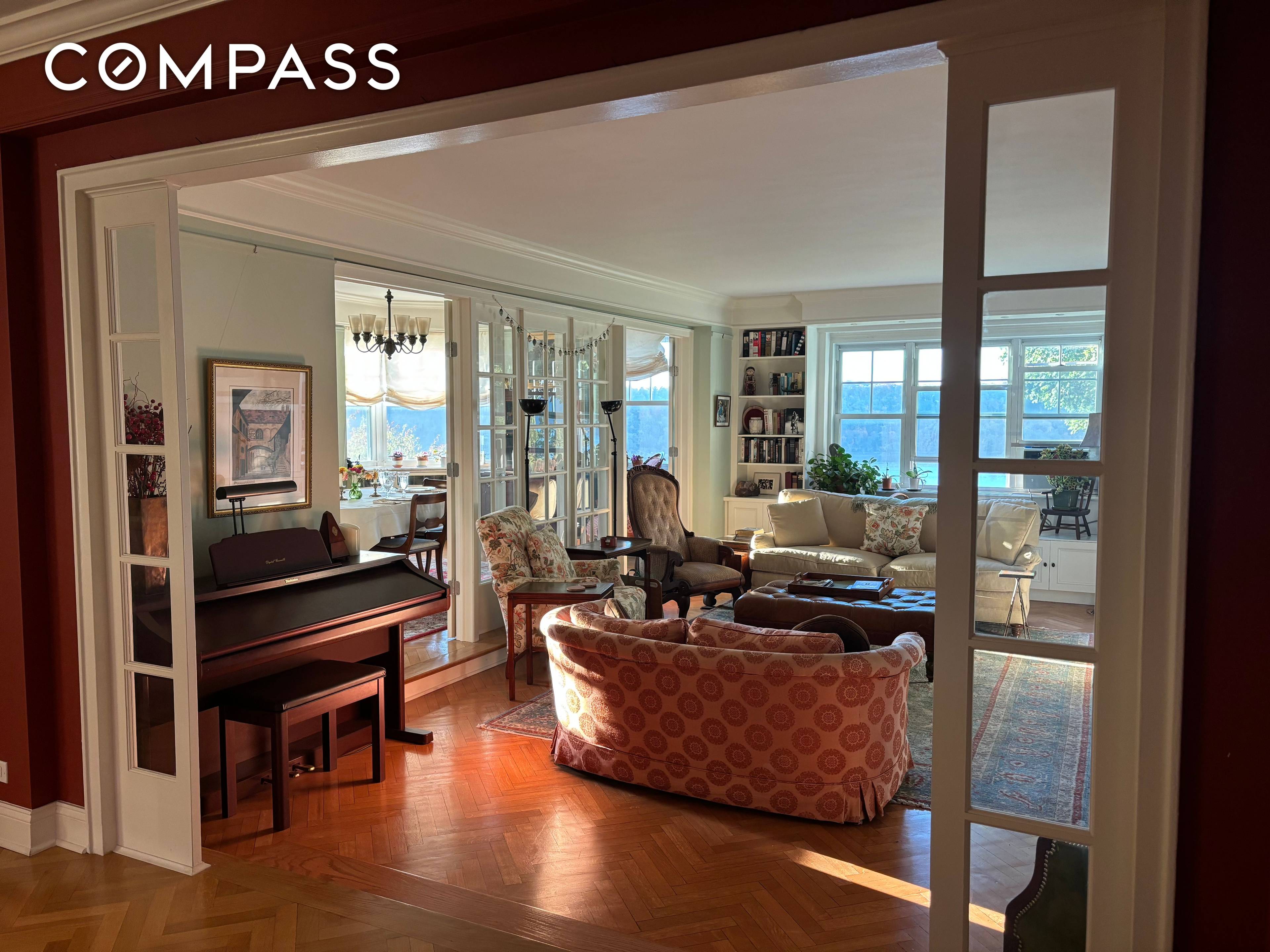 Rare opportunity to own luxury Hudson River facing apartment in sought after, legendary CastleVillage.