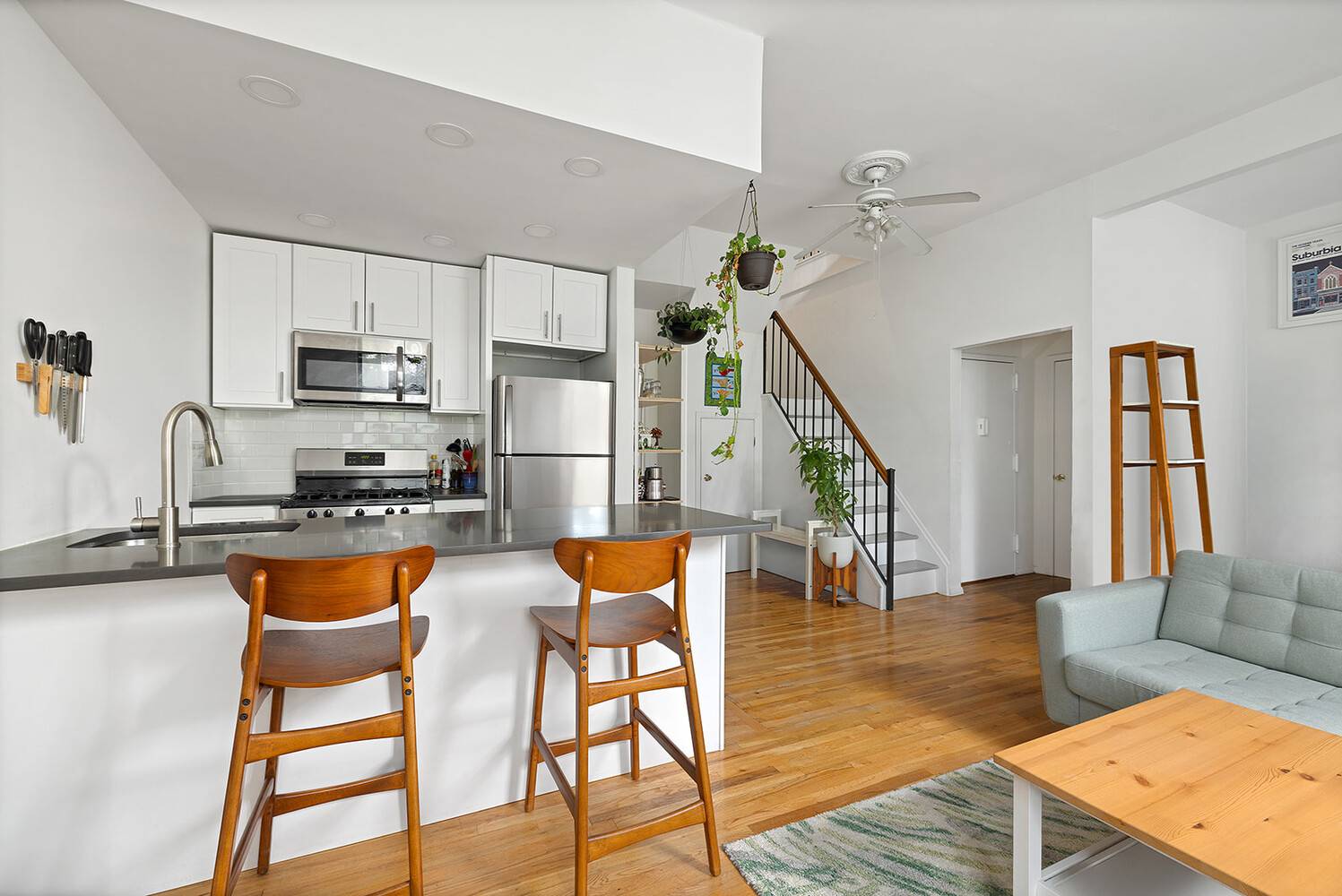 Welcome to 311 Atlantic Avenue a beautifully designed 2 bedroom, 2 bathroom duplex offering the perfect blend of comfort, style, and convenience in one of Brooklyn's most desirable neighborhoods.