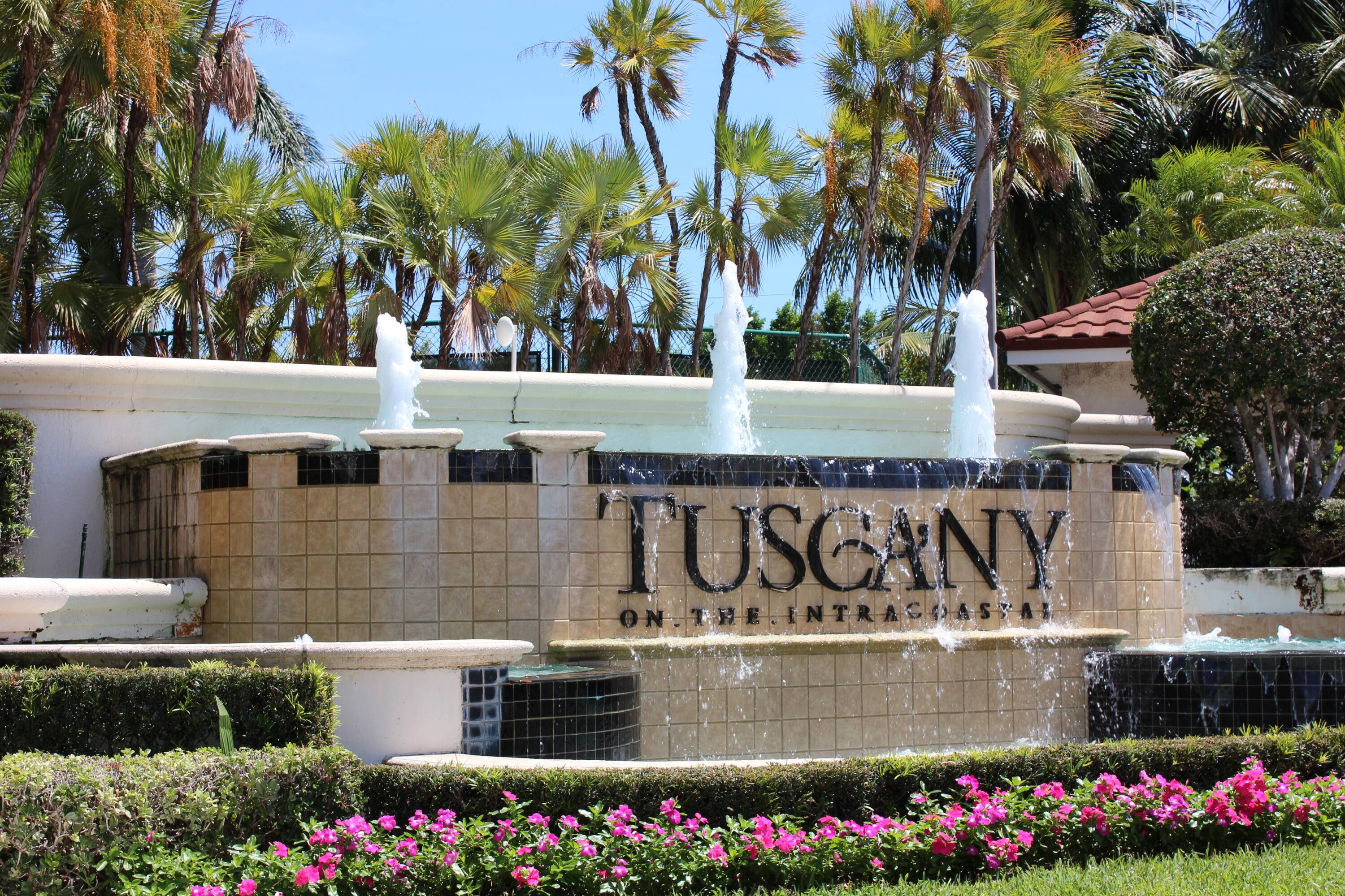 Bright, open, and coastal inspired, this turnkey condo is available for a winter seasonal rental in Tuscany on the Intracoastal, a gated, waterfront community in Boynton Beach.