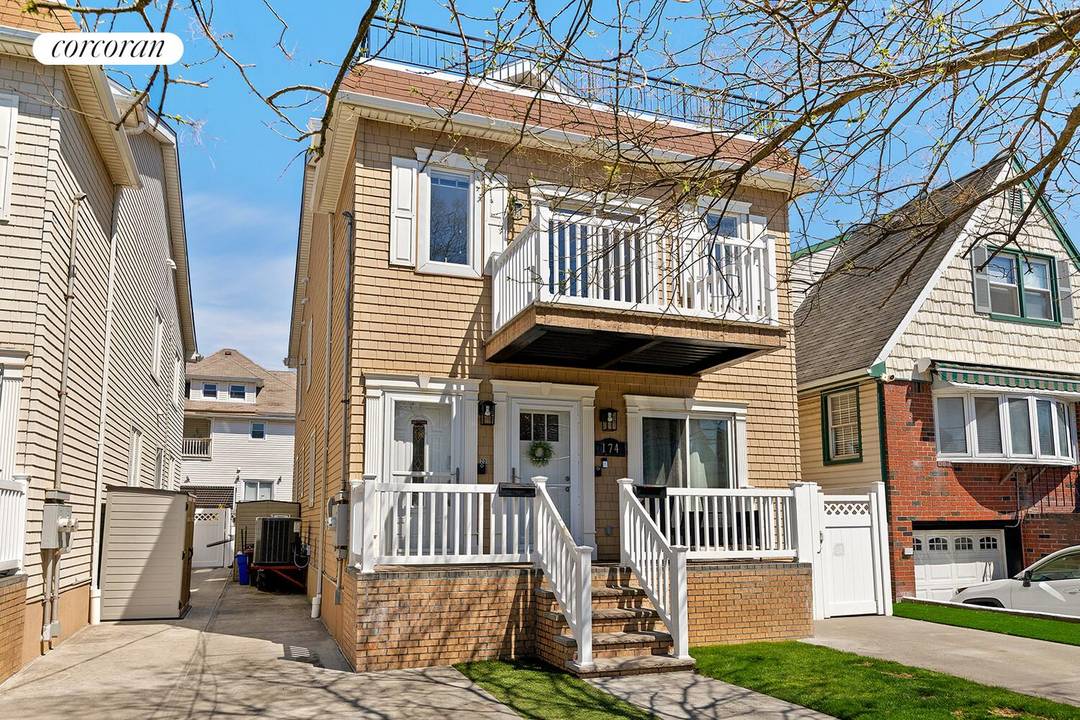 Rarely available ! Welcome to unit 2D at 174 Beach 125th Street, a beach block stunning three bedroom, two bathroom duplex condo featuring private parking, two outdoor spaces, and ocean ...