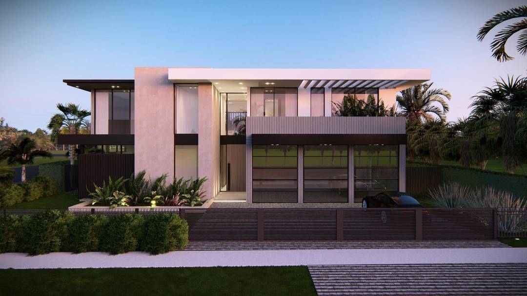 Presenting an unparalleled opportunity to acquire a luxurious new construction estate within the esteemed Boca Villas community at 300 NE 11th Street.