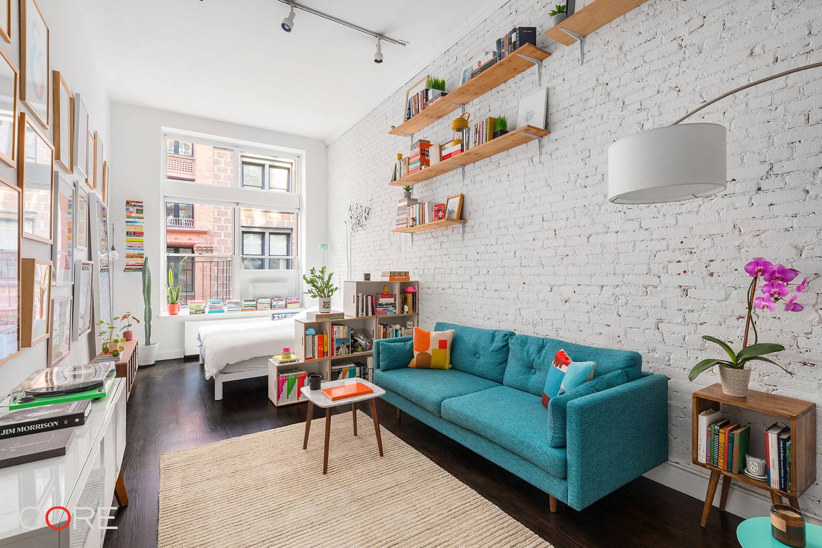 Located on a quiet street in prime Greenwich Village, this loft is owned and designed by a celebrated New York City artist.