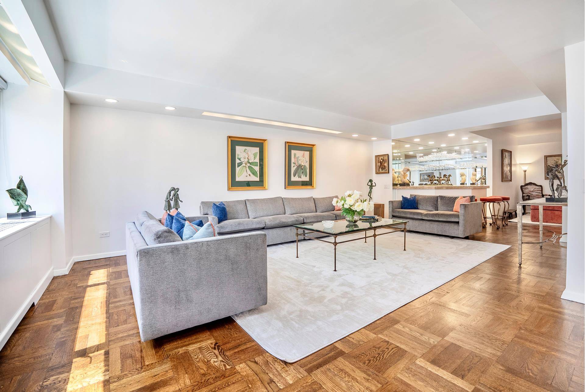 Perfectly situated on the sun drenched southwest corner of 200 East 57th Street, we welcome you to this incredible, convertible three bedroom, two bathroom home, dripping with grace, charm and ...