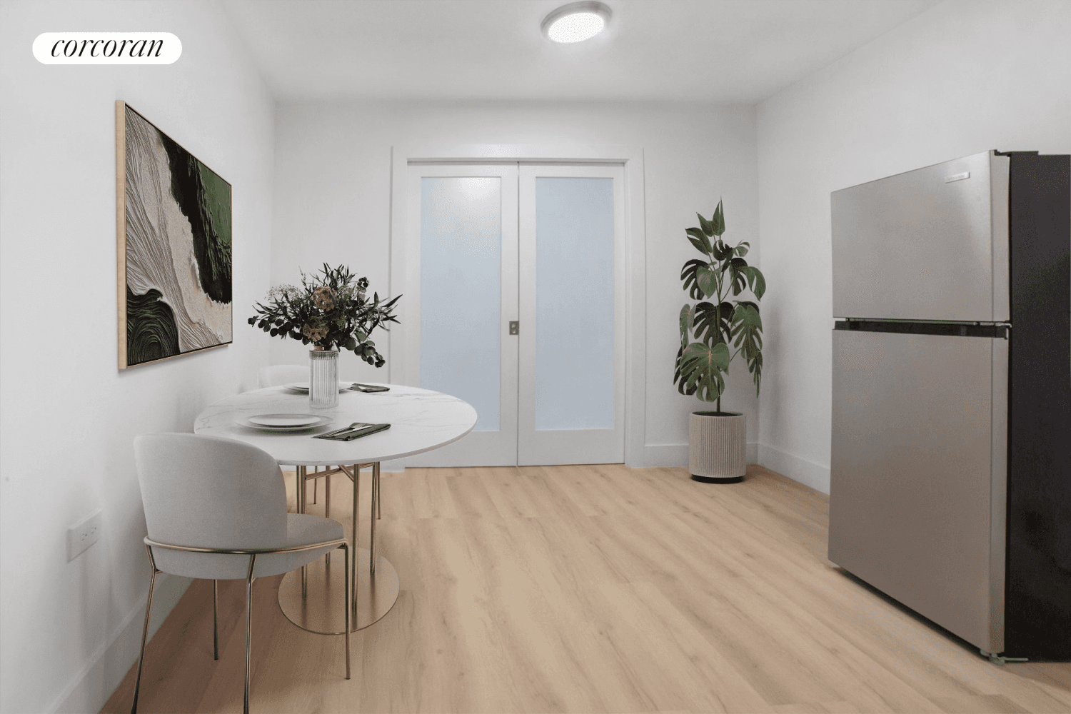 Large One Bedroom with Bonus Room or Home Office Two Renovated Bathrooms Prime Upper East Side Location !