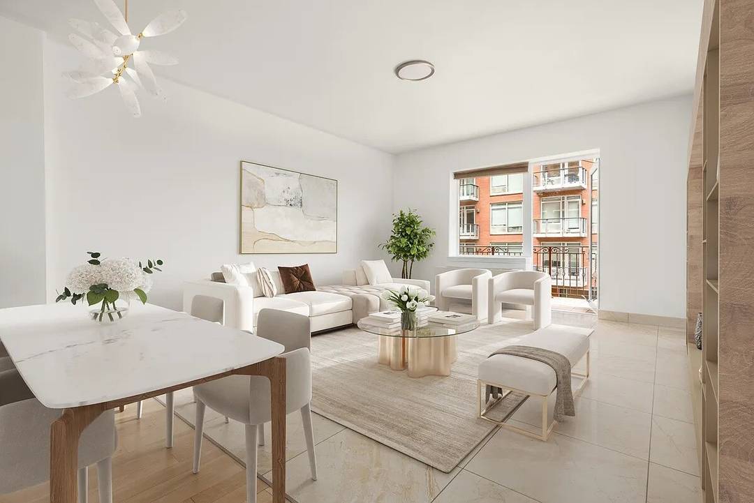 This spacious 2 bedroom, 2 bathroom residence in the heart of Long Island City offers a perfect balance of modern living and private terrace space.