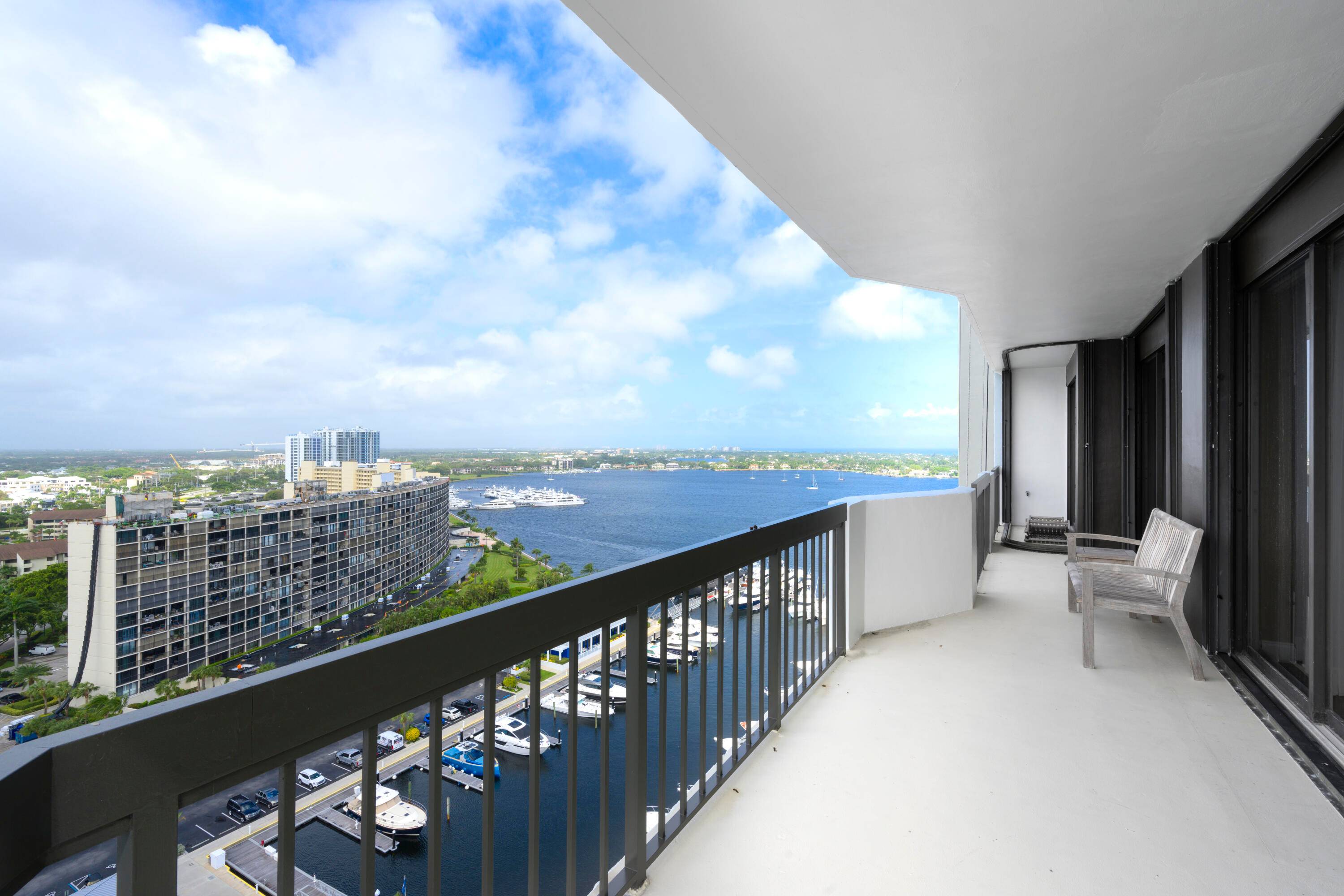 Exceptional opportunity to own a rarely available, three bedroom condo in one of Old Port Cove's premiere buildings, Marina Tower.