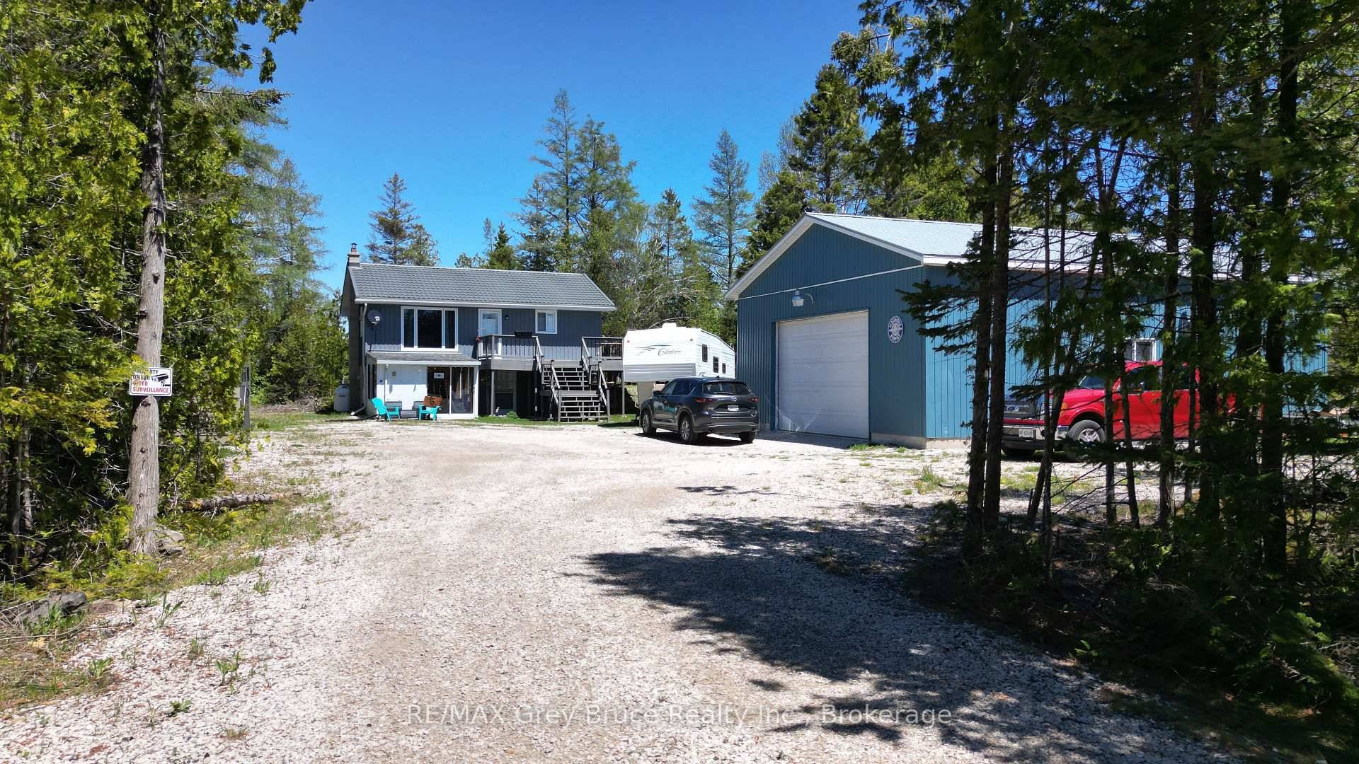 Looking for privacy ? Here's an opportunity to own this year round home or four season cottage on 15 acres.
