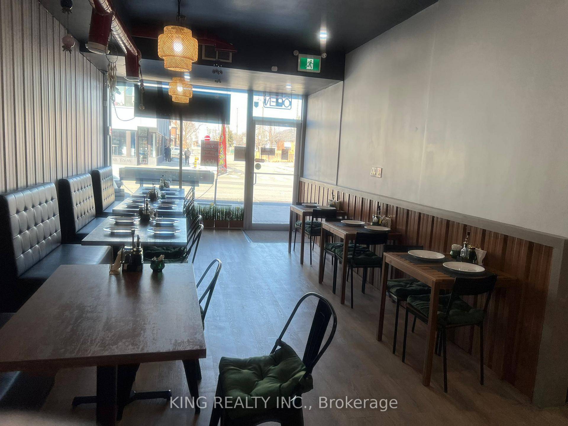Turn key, fully equipped, and recently renovated restaurant for sale in a prime, high traffic location with a loyal customer base.