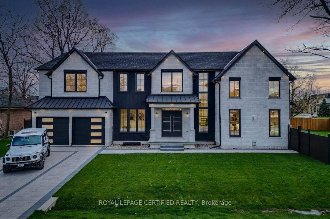 Experience uncompromising luxury in this newly built, architecturally striking residence where every detail has been meticulously curated and no expense has been spared.