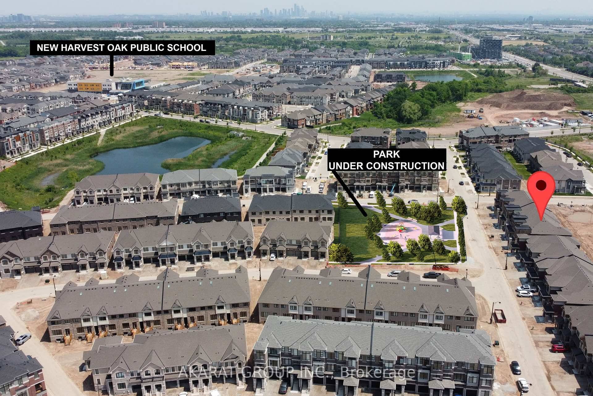 Welcome to this brand new, never lived in 4 bedroom, 3 bathroom freehold townhouse in one of Oakville's new communities perfectly situated directly across from a large park, providing direct ...