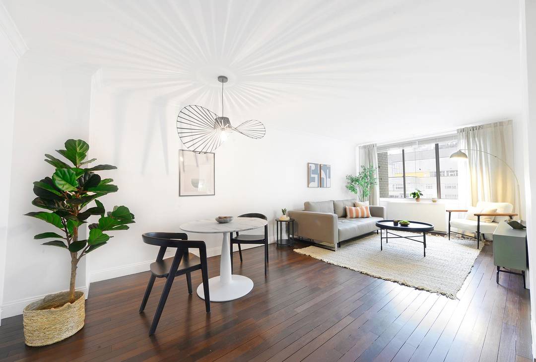 Welcome to this chic and cozy one bedroom apartment, where modern upgrades meet timeless elegance.