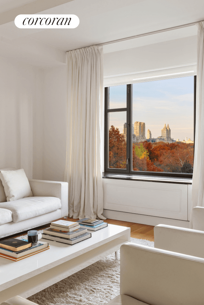 110 Central Park South, Unit 8B is a Coop with Condo rules and striking views of Central Park.