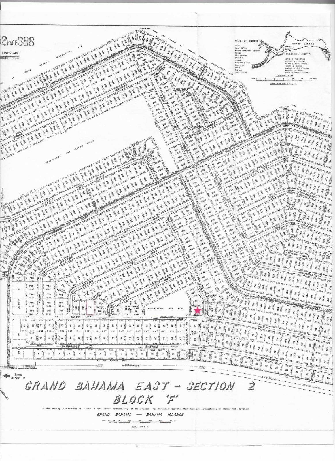 VAN HART STREET Land Grand-Bahama-Freeport