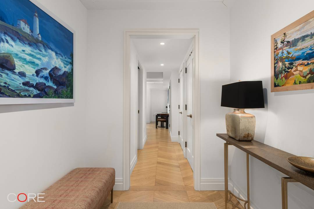 A thoughtfully reimagined 1927 pre war condominium by CetraRuddy, 393 West End Avenue, pairs old world Upper West Side elegance with modern luxury living just one block from Riverside Park.