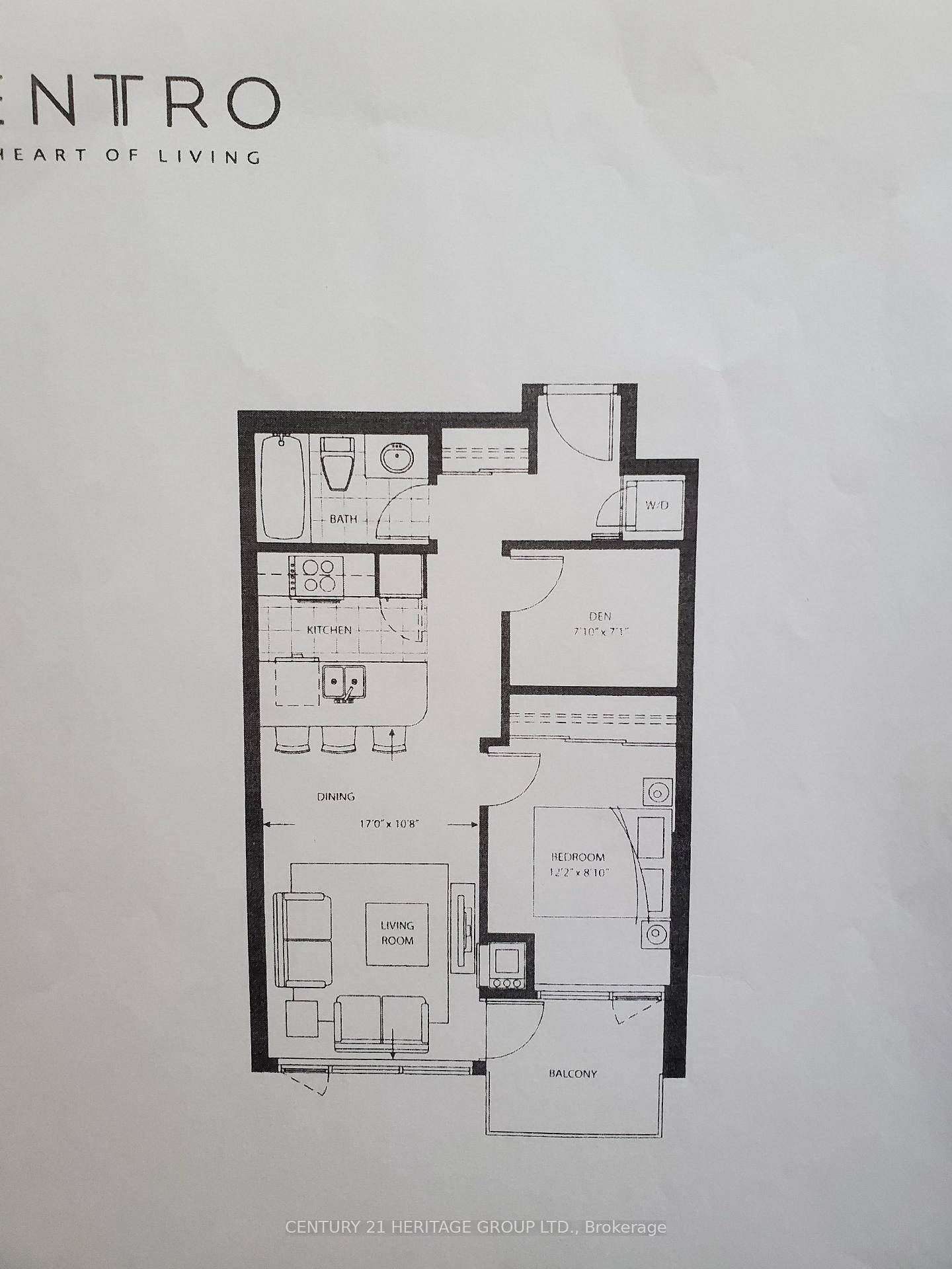 COZY 1 BEDROOM DEN IN THE HEART OF SCRBOROUGH TOWN CENTRE EXCELLENT FUNCTIONAL LAYOUT DEN IS A SEPARATE ROOM WITH DOOR, CAN SERVE FOR MULTIPLE PURPOSES 655 SQ.