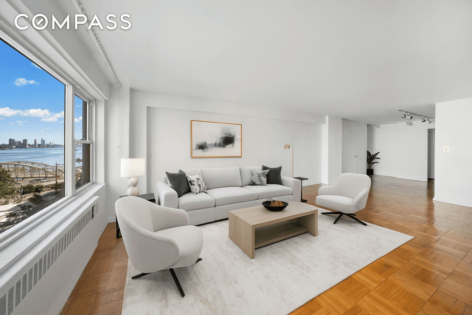 Welcome to Apartment 5E at 50 Sutton Place South a gracious and light filled corner residence offering classic comfort, modern flexibility, and serene East River views.