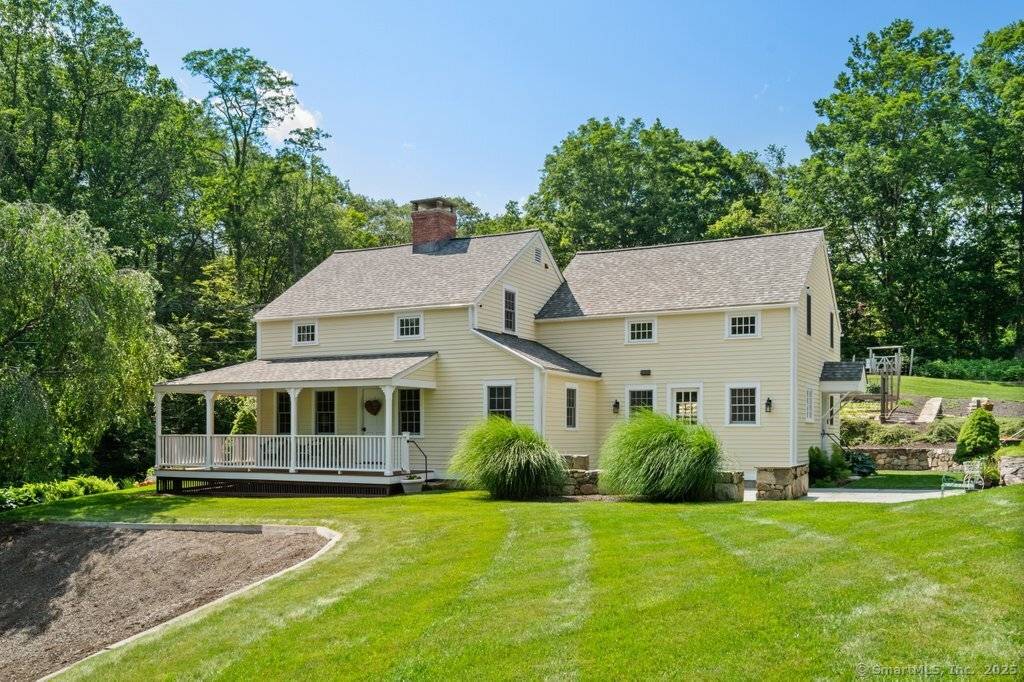 Welcome to an extraordinary opportunity to own a masterfully restored builder's own antique home with roots in the vibrant and historically significant Hattertown Historic District near a nature preserve and ...