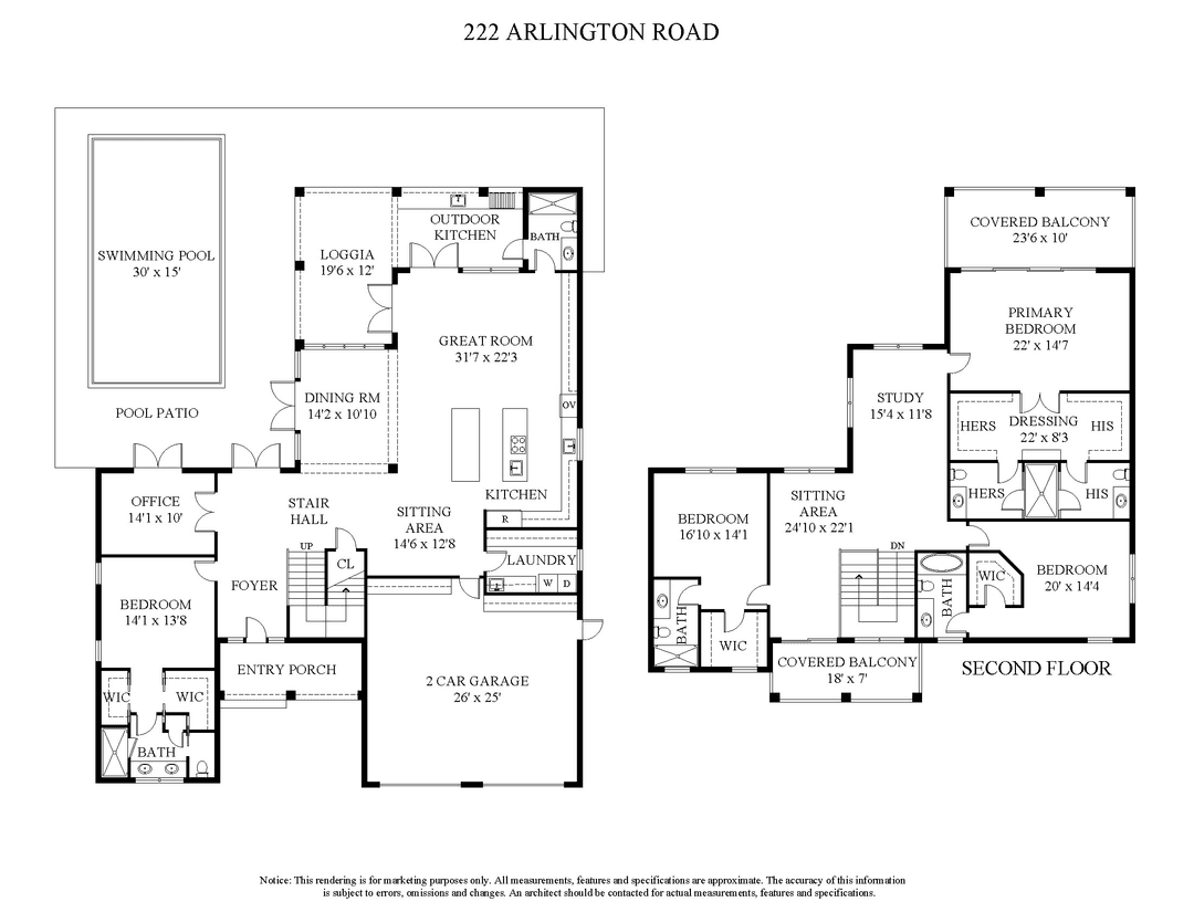 Stunning SoSo waterfront retreat offering 4 BD, 5 BA with elevated coastal living throughout.