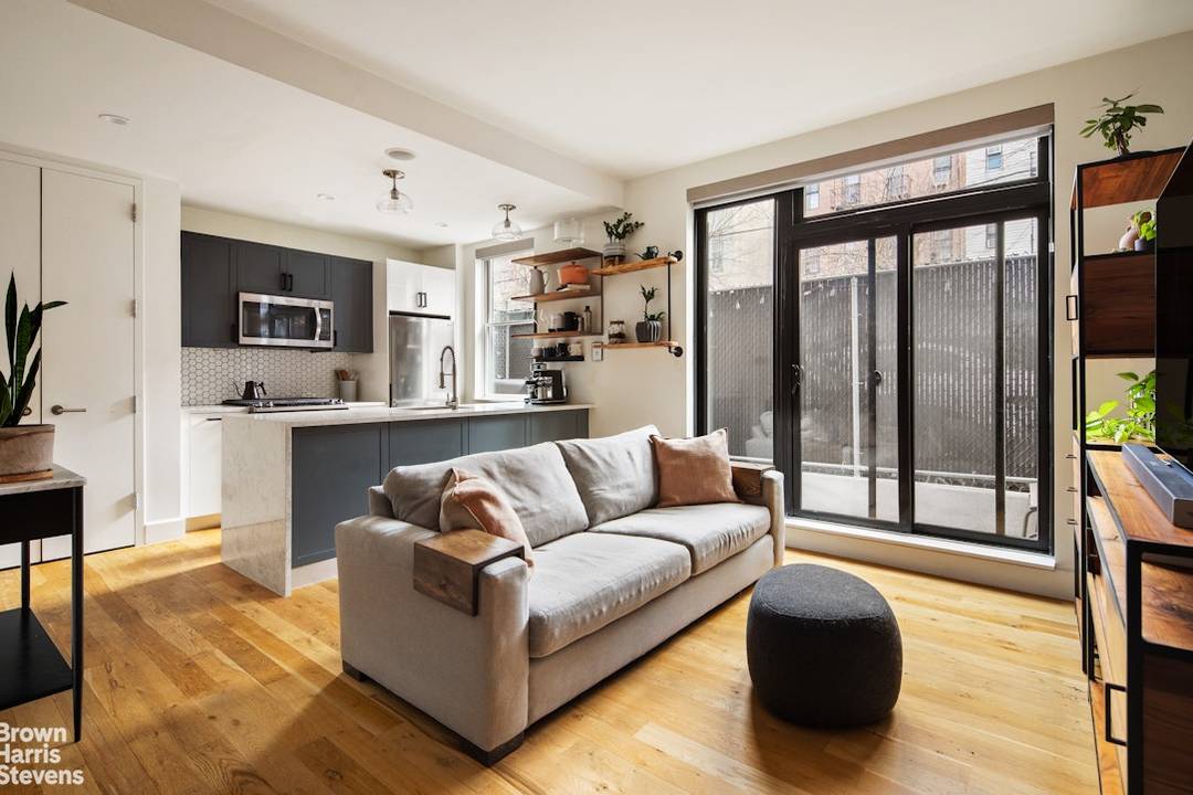 Tucked into one of Bushwick's most vibrant residential pockets, 364 Harman Street, 1A offers a thoughtfully designed duplex studio that balances modern finishes, flexible space, and private outdoor living within ...