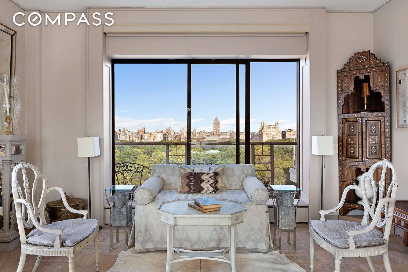 Perched high above on Madison Avenue, this six room penthouse at 50 East 79th Street offers a rare opportunity to own a sprawling and sun drenched penthouse residence, featuring wrap ...