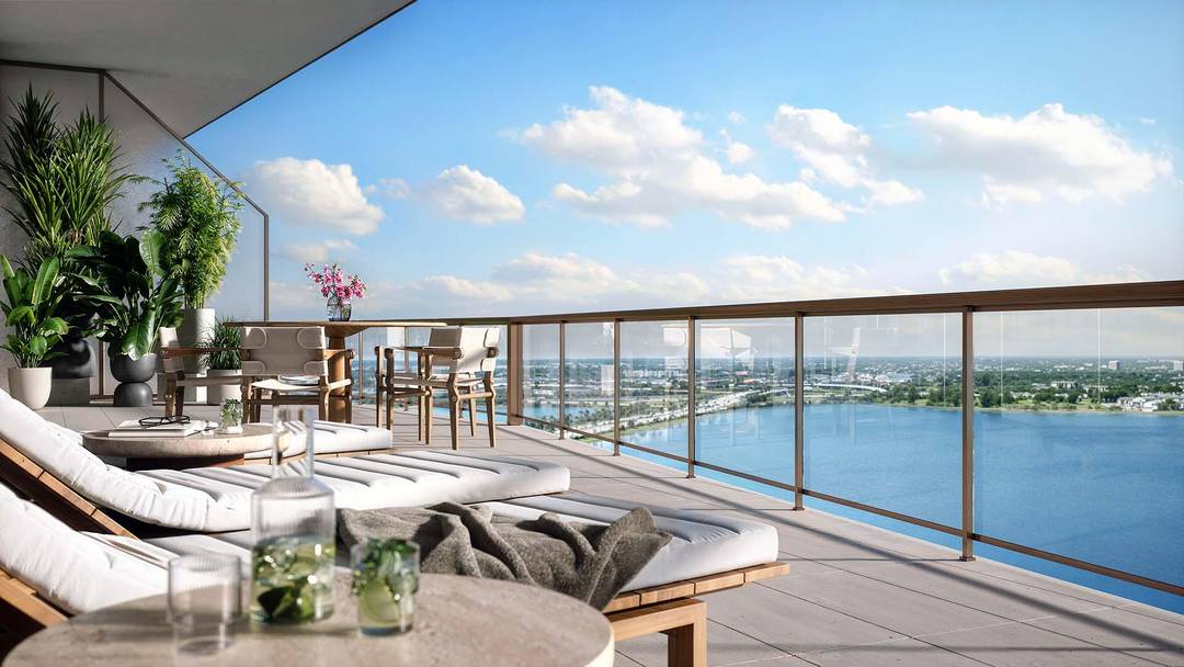 Perched on the 19th floor at The Berkeley, Residence 1903 offers refined new construction living in one of West Palm Beach's most anticipated waterfront addresses.