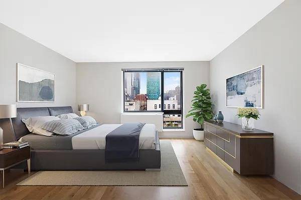 AVAILABLE MARCH 7TH VIRTUAL TOURS AVAILABLE RENT STABILIZED BUILDING NO SECURITY DEPOSIT REQUIRED WITH A SMALL FEE TO RHINO PRIVATE GARAGE PARKING AVAILABLE Located in Hunters Point, this expansive 1 ...