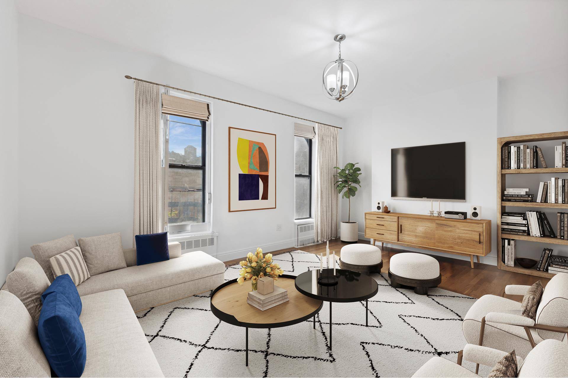 Welcome home to Apartment 5C at 100 West 88th Street, a beautifully renovated 2 bedroom, 1 bathroom residence at the heart of the Upper West Side.