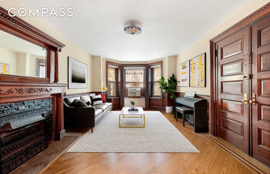 Welcome to 296 Garfield Place, where for the first time in 35 years, this garden level apartment becomes available.