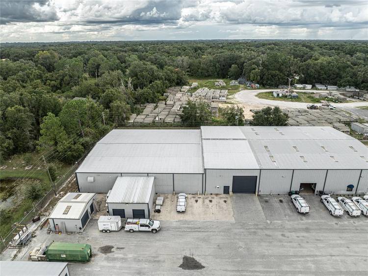 Position your inventory, equipment, or distribution operation in approximately 10, 000 square feet of functional warehouse space located at 719 Industrial Drive in Wildwood, Florida.