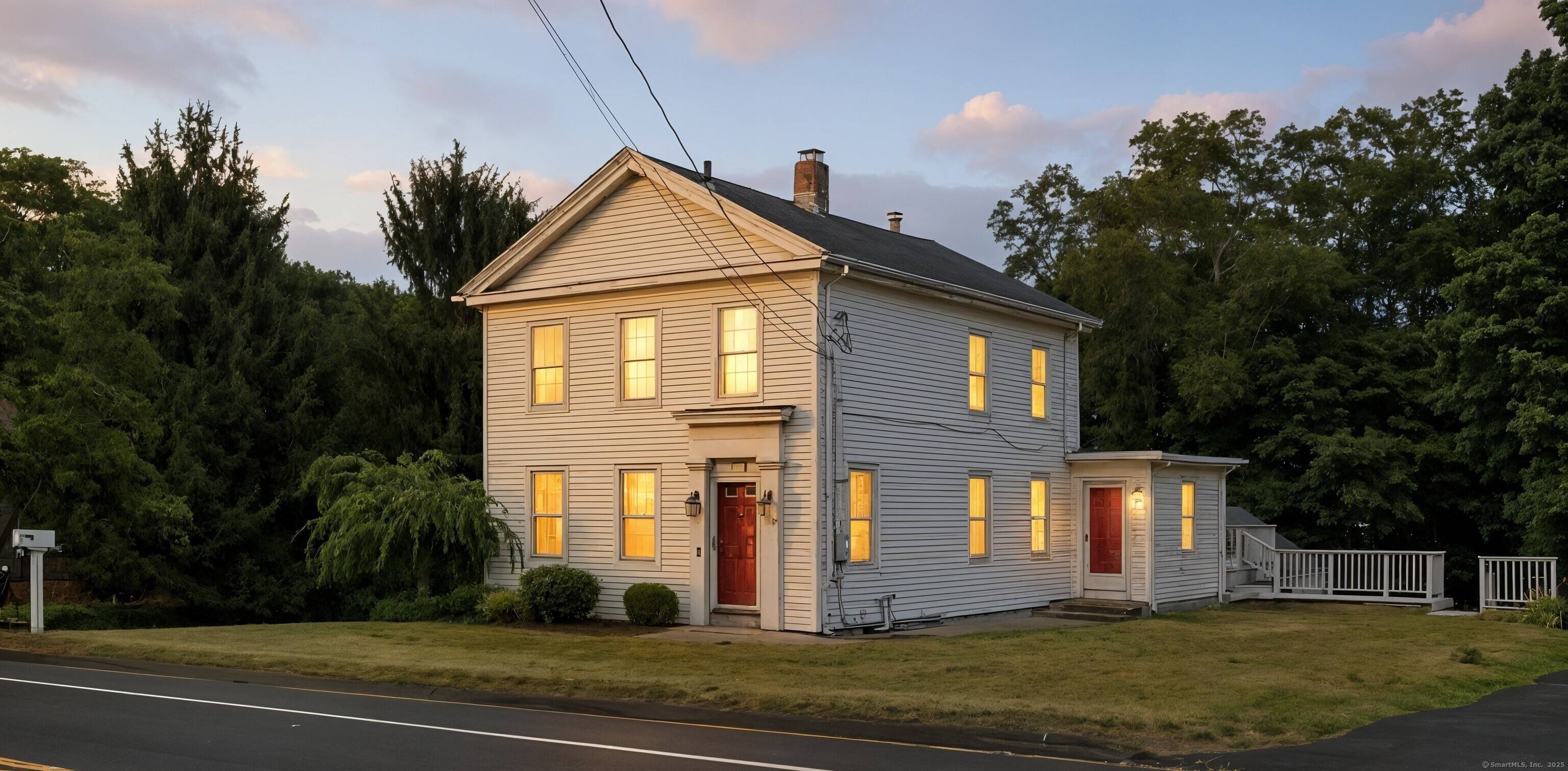 Charming 3 bedroom and 2 bath 1850 colonial home.