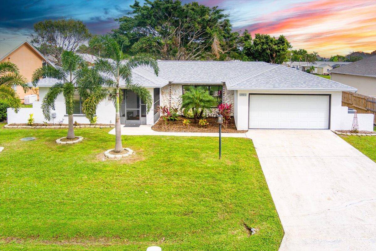 Discover this spacious CBS pool home featuring 3 Beds, 2 Baths, 2 Car Garage, and large Florida Room.