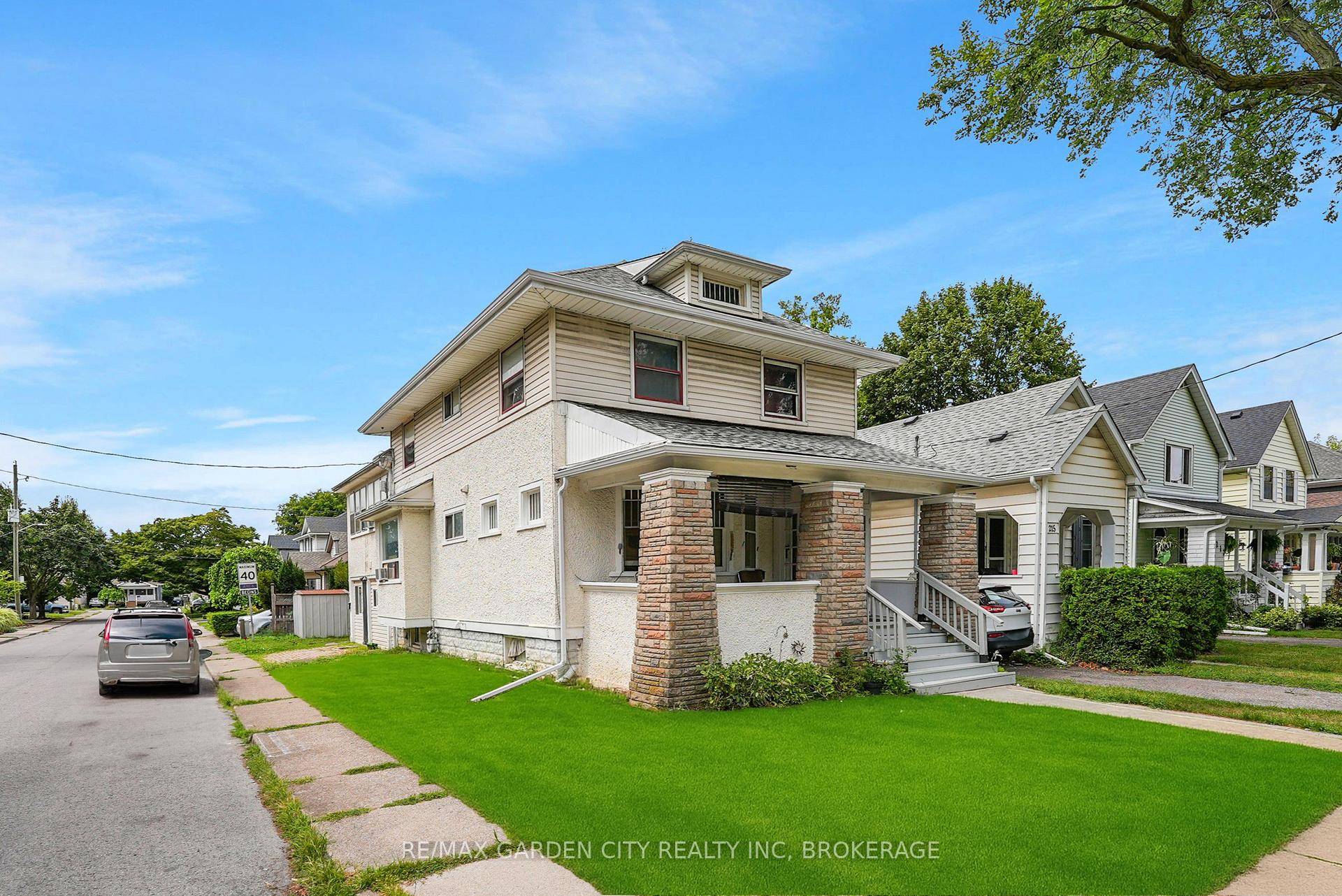 Fully occupied triplex property with 4 kitchens, 6 full bathrooms, and 8 bedrooms in total.
