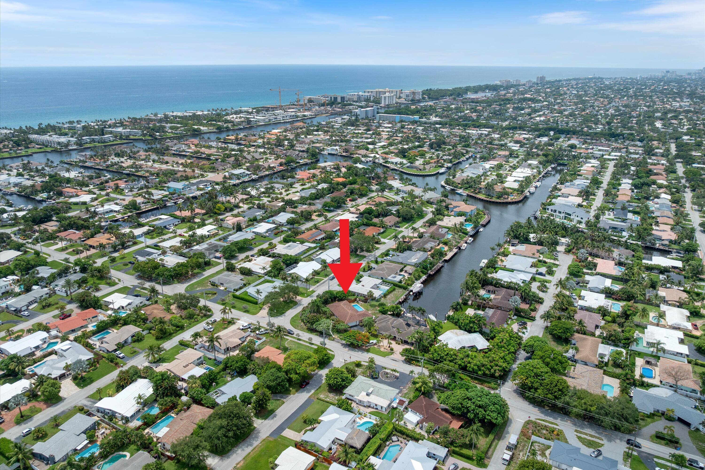 The best WATERFRONT OPPORTUNITY in all of the Deerfield Beach Cove !