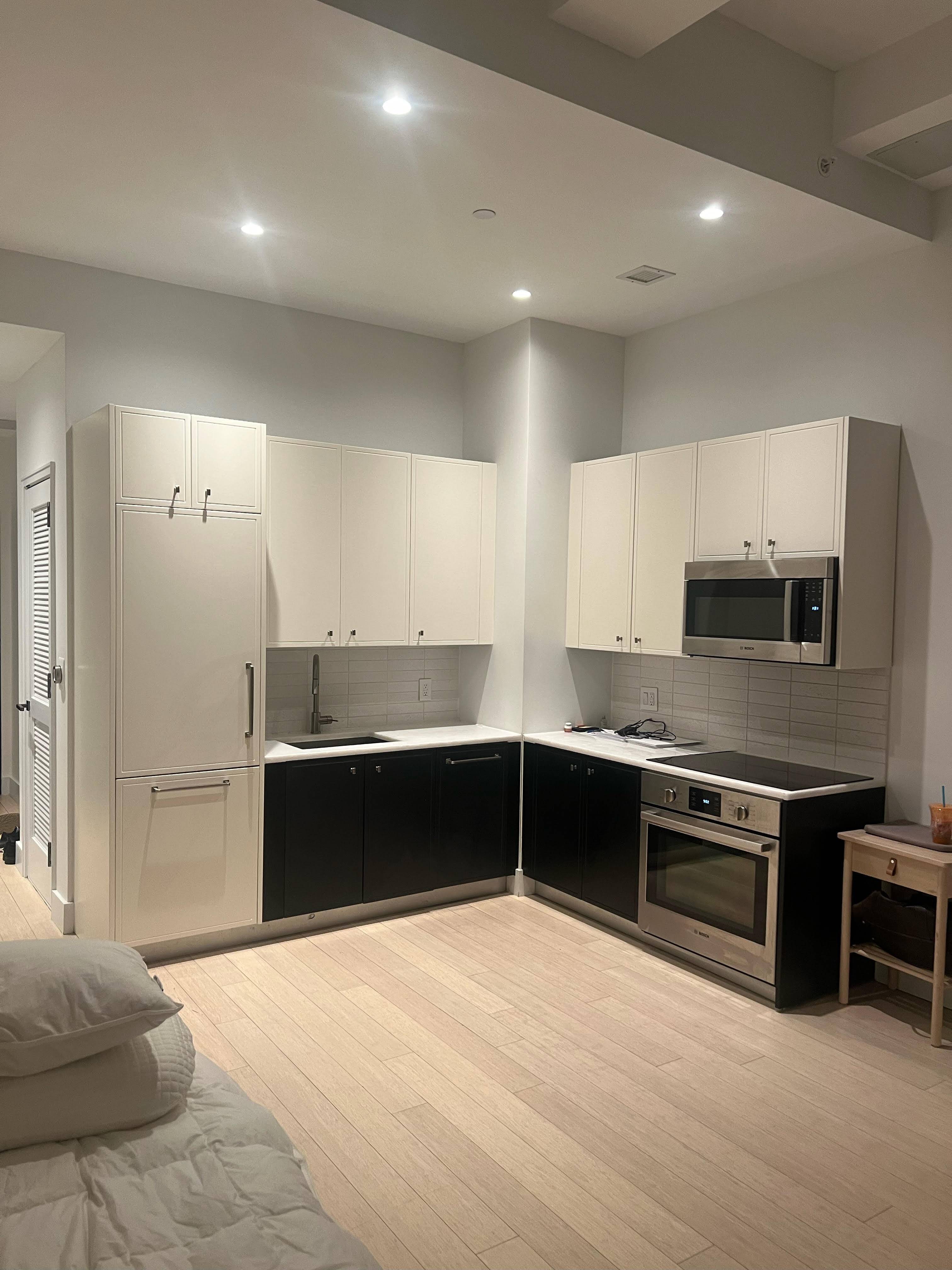 NEW TO MARKET ! Beautifully designed unit boasts hardwood floors, high ceilings, Washer Dryer in unit Central A C and Heat and oversized windows that fill the space with tons ...