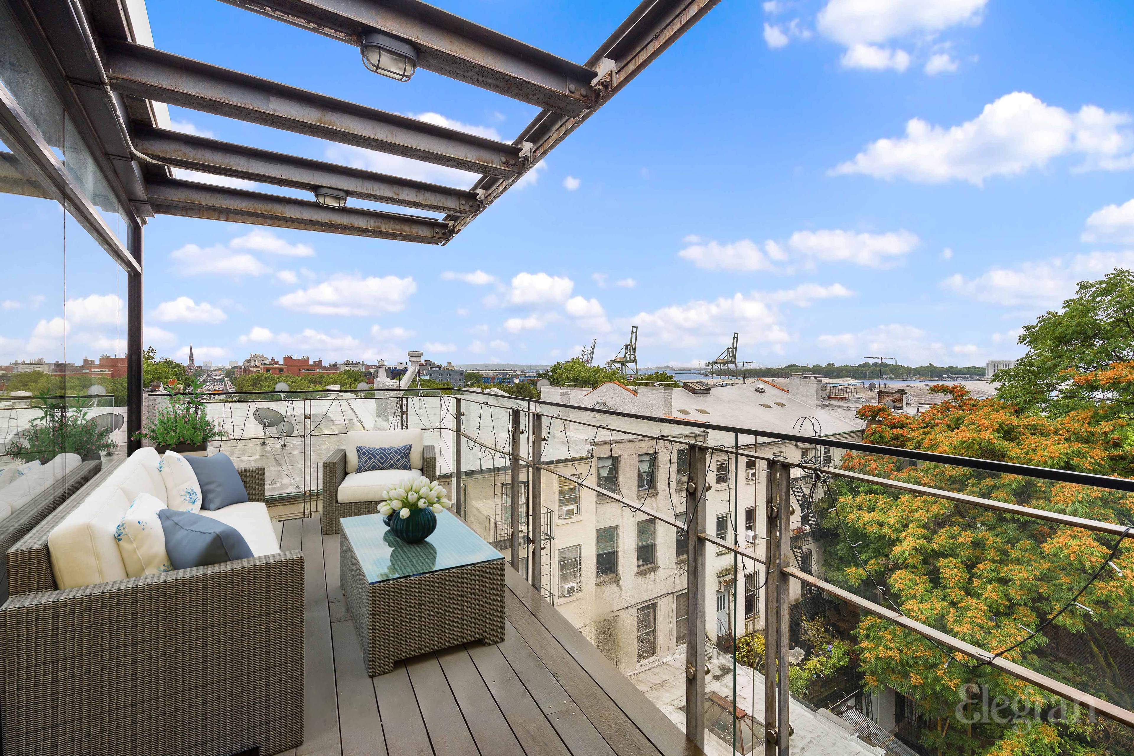 Stunning penthouse with breathtaking river views and modern luxury.