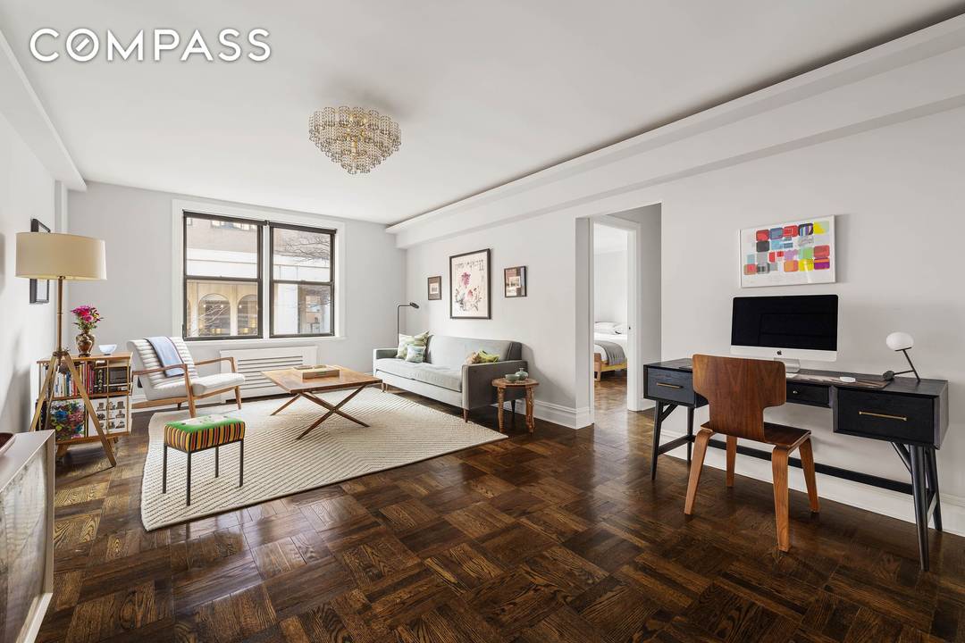 Welcome to this beautifully renovated 1 bedroom, 1 bathroom co op located in the heart of Greenwich Village at 60 E 9th Street.